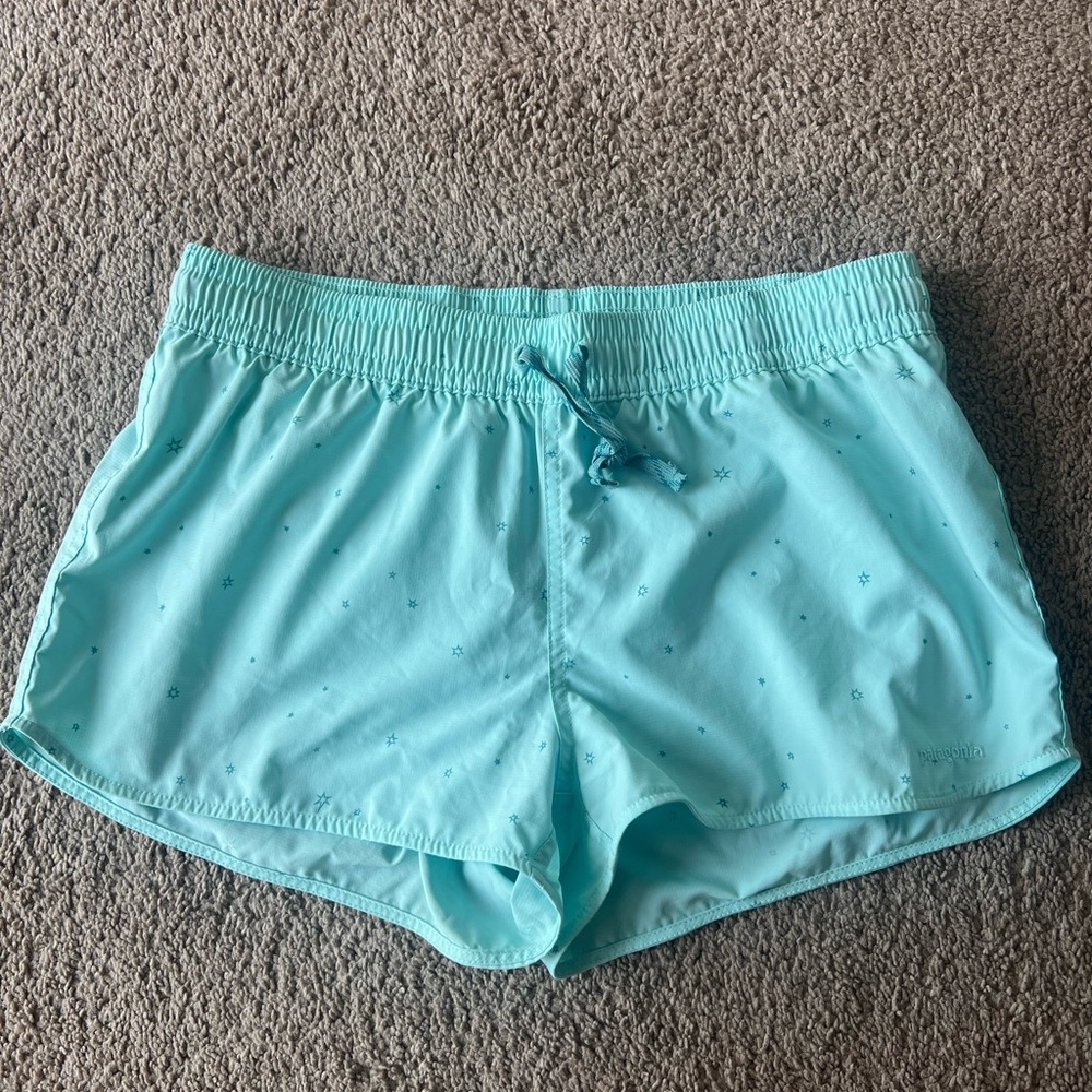 Patagonia Light Blue Women's Athletic Shorts